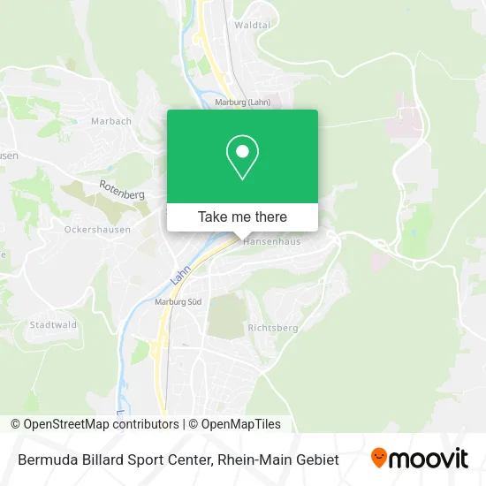 Карта Bermuda Billard Sport Center