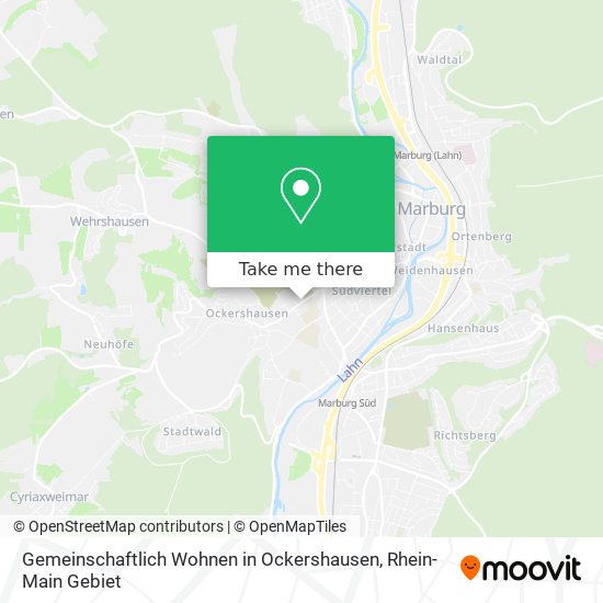 Gemeinschaftlich Wohnen in Ockershausen map