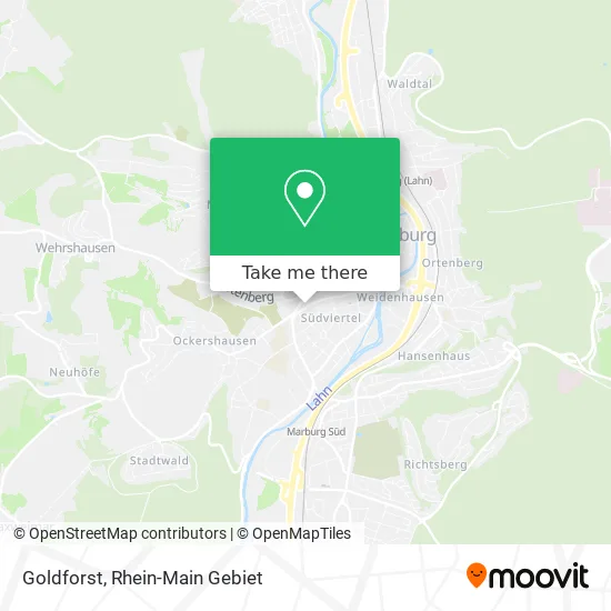 Карта Goldforst