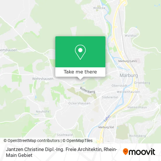 Карта Jantzen Christine Dipl.-Ing. Freie Architektin