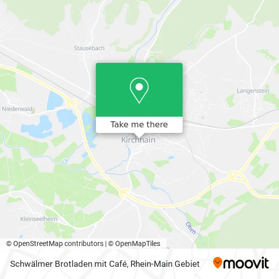 Карта Schwälmer Brotladen mit Café