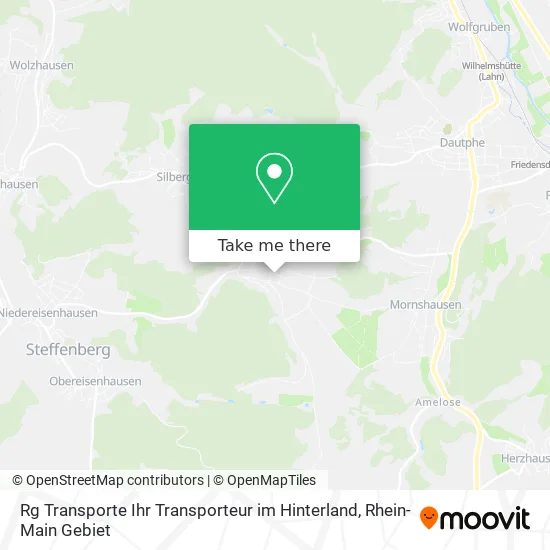 Карта Rg Transporte Ihr Transporteur im Hinterland