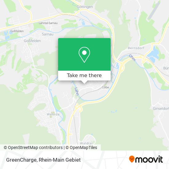 GreenCharge map