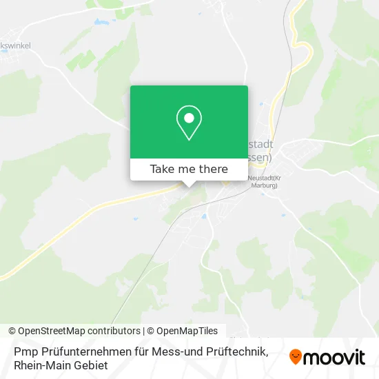 Карта Pmp Prüfunternehmen für Mess-und Prüftechnik