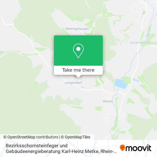 Bezirksschornsteinfeger und Gebäudeenergieberatung Karl-Heinz Metke map