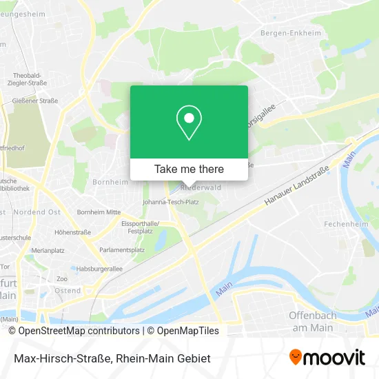 Max-Hirsch-Straße map