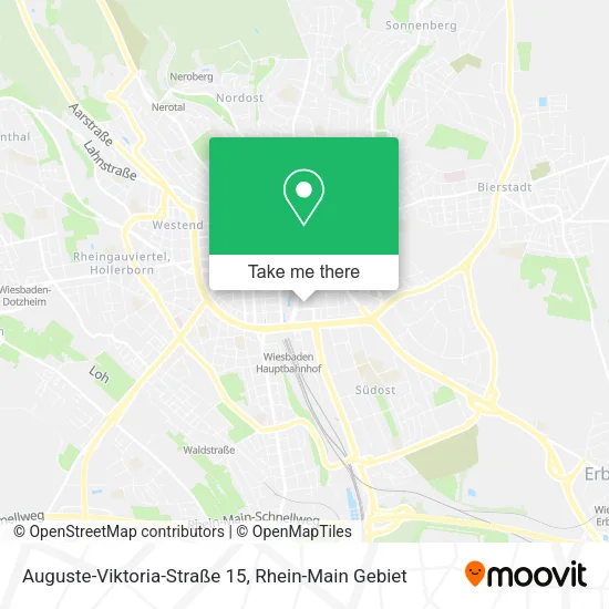 Карта Auguste-Viktoria-Straße 15