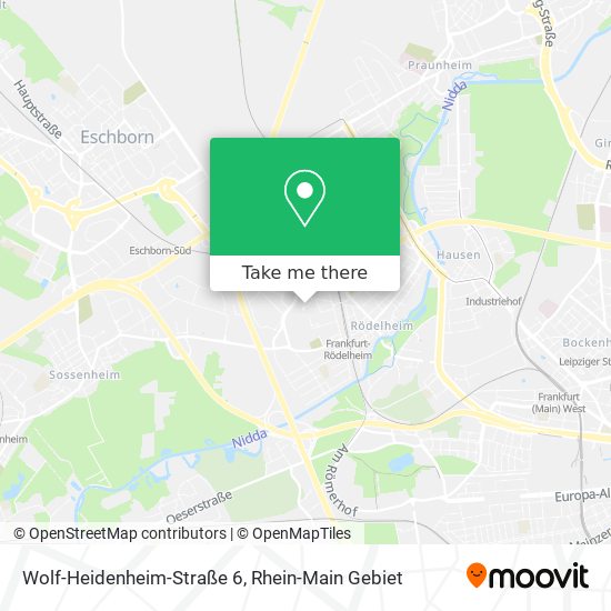 Карта Wolf-Heidenheim-Straße 6