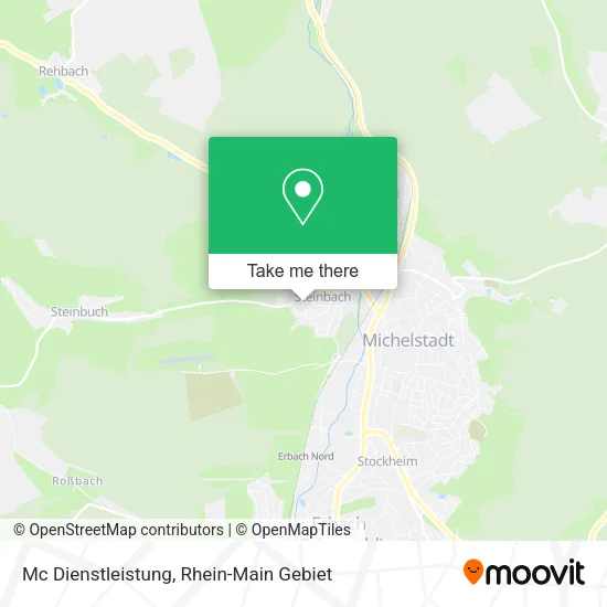 Карта Mc Dienstleistung