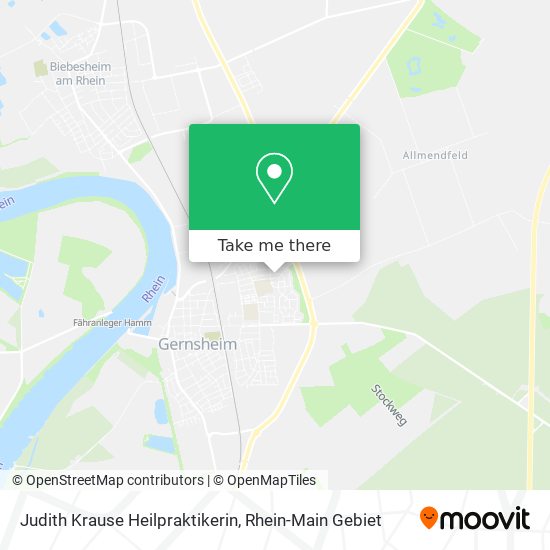 Judith Krause Heilpraktikerin map