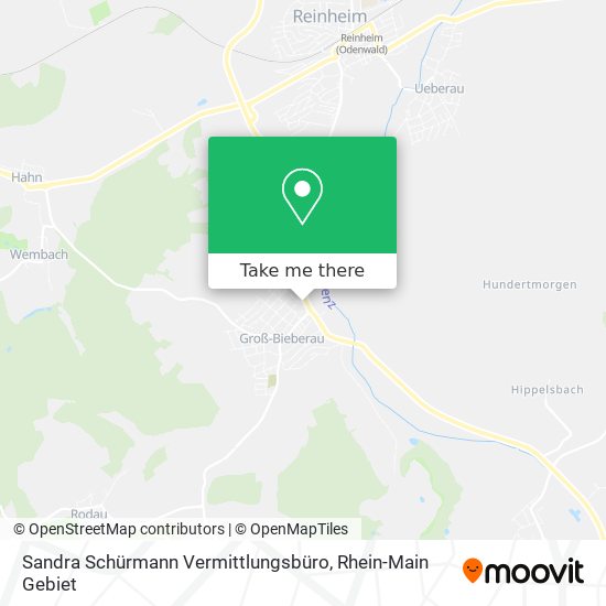 Sandra Schürmann Vermittlungsbüro map