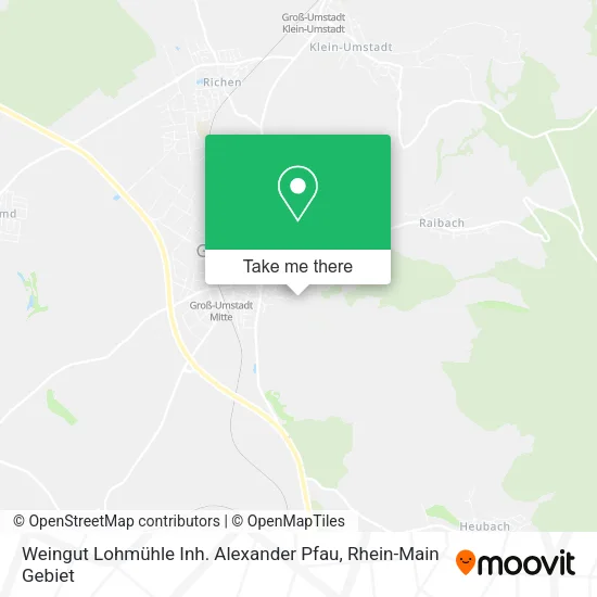 Карта Weingut Lohmühle Inh. Alexander Pfau