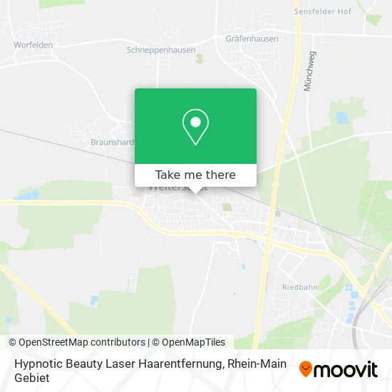 Hypnotic Beauty Laser Haarentfernung map