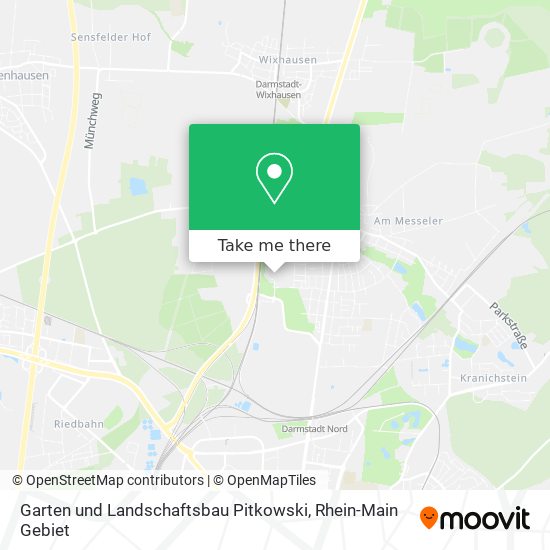 Garten und Landschaftsbau Pitkowski map