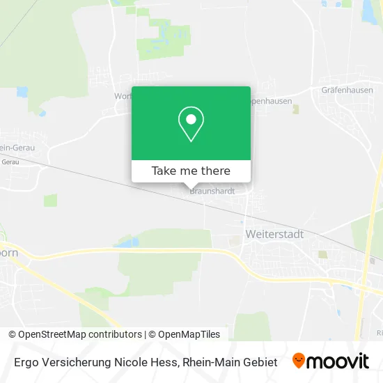 Карта Ergo Versicherung Nicole Hess