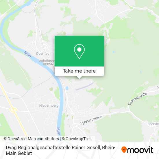 Dvag Regionalgeschäftsstelle Rainer Gesell map