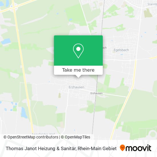 Карта Thomas Janot Heizung & Sanitär