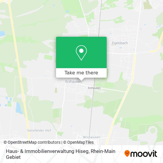 Haus- & Immobilienverwaltung Hiseg map