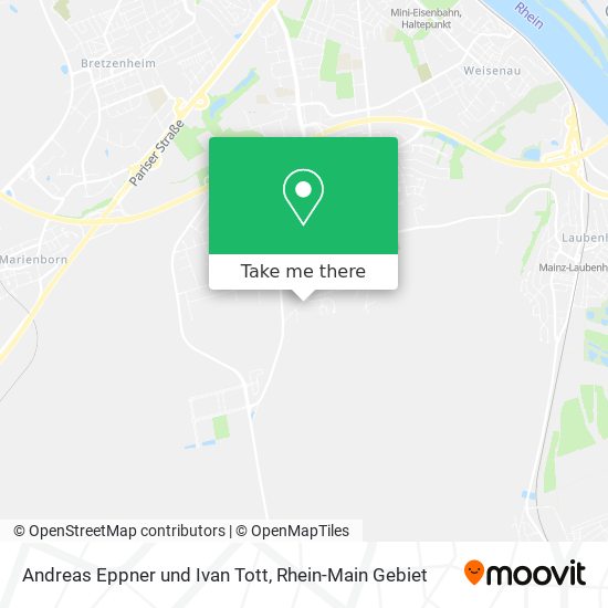 Andreas Eppner und Ivan Tott map