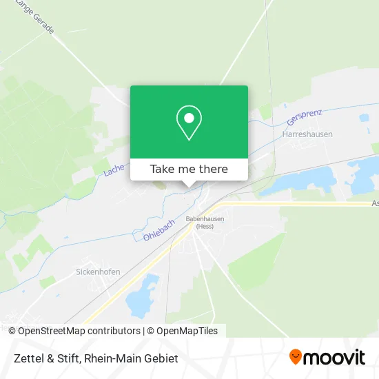 Карта Zettel & Stift