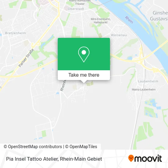 Карта Pia Insel Tattoo Atelier