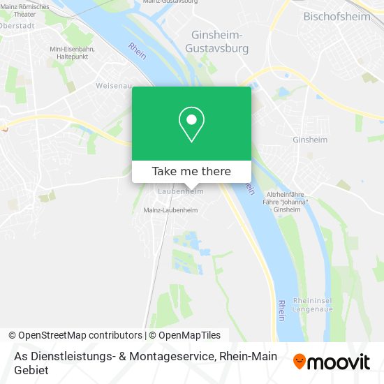 As Dienstleistungs- & Montageservice map