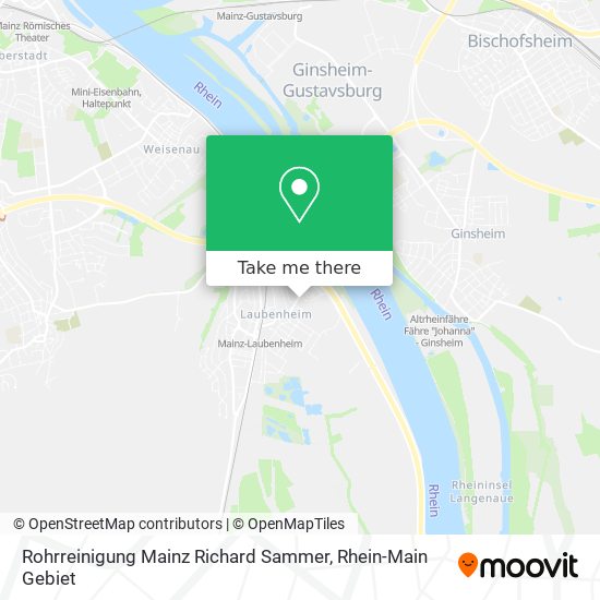 Rohrreinigung Mainz Richard Sammer map