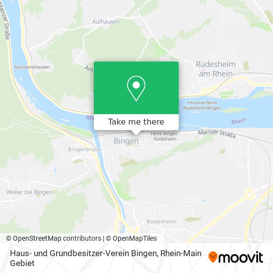 Haus- und Grundbesitzer-Verein Bingen map