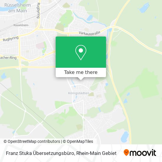Franz Stuka Übersetzungsbüro map