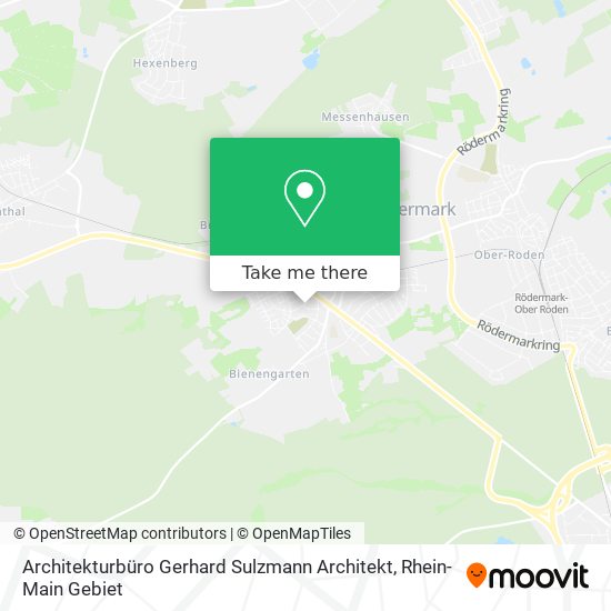 Architekturbüro Gerhard Sulzmann Architekt map