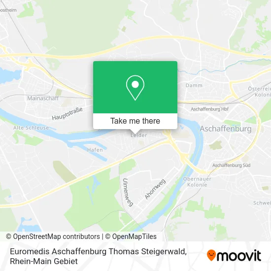 Карта Euromedis Aschaffenburg Thomas Steigerwald