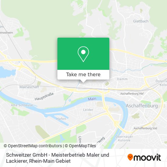 Schweitzer GmbH - Meisterbetrieb Maler und Lackierer map