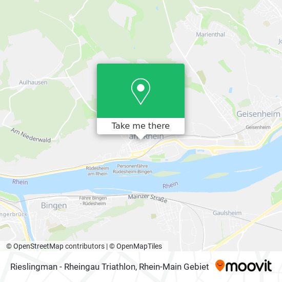Rieslingman - Rheingau Triathlon map