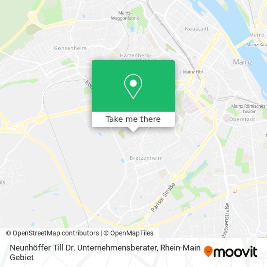 Neunhöffer Till Dr. Unternehmensberater map
