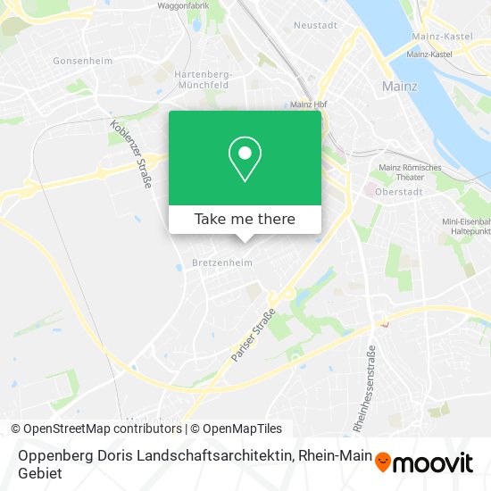 Oppenberg Doris Landschaftsarchitektin map