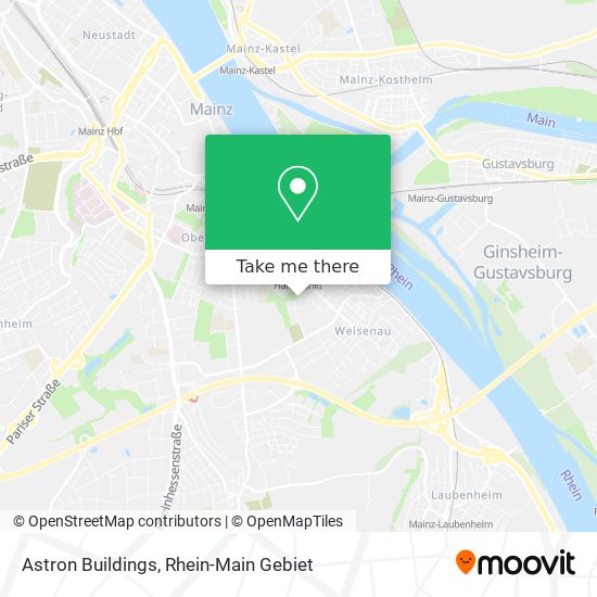 Astron Buildings map