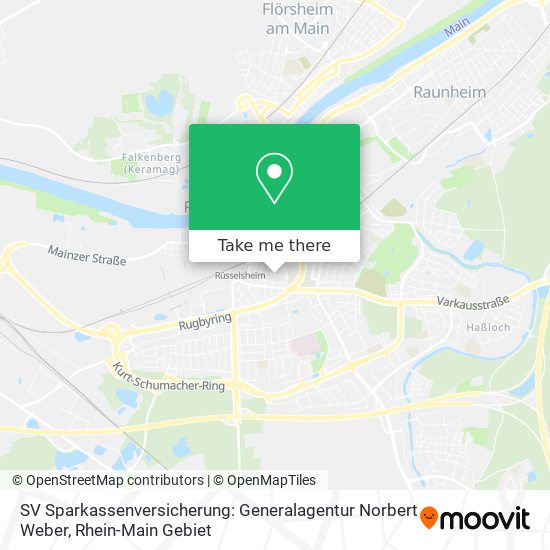 SV Sparkassenversicherung: Generalagentur Norbert Weber map