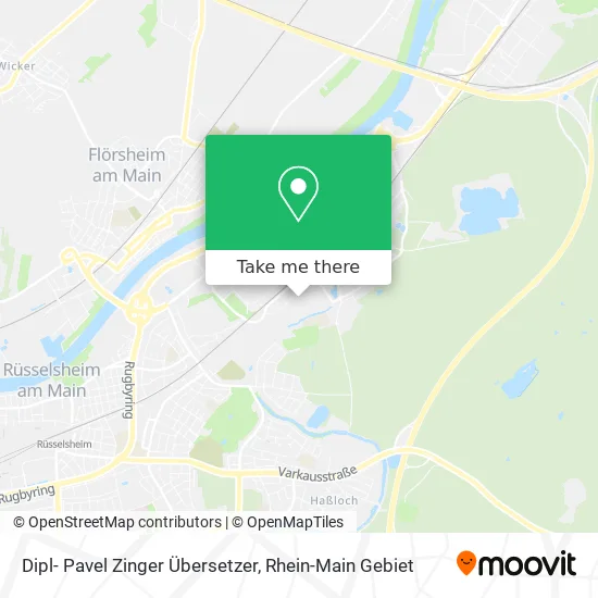 Карта Dipl- Pavel Zinger Übersetzer