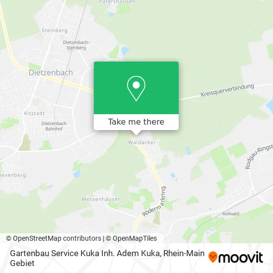 Карта Gartenbau Service Kuka Inh. Adem Kuka