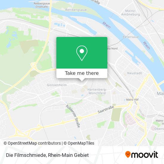 Die Filmschmiede map