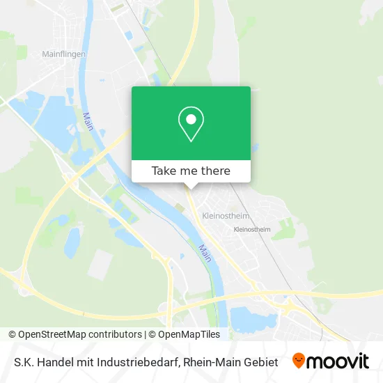 Карта S.K. Handel mit Industriebedarf