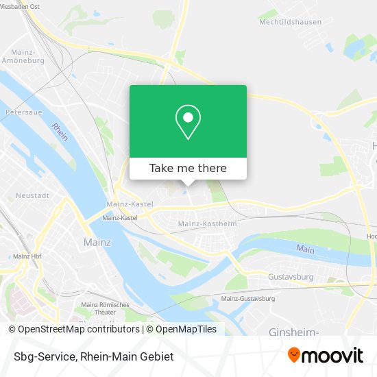 Sbg-Service map