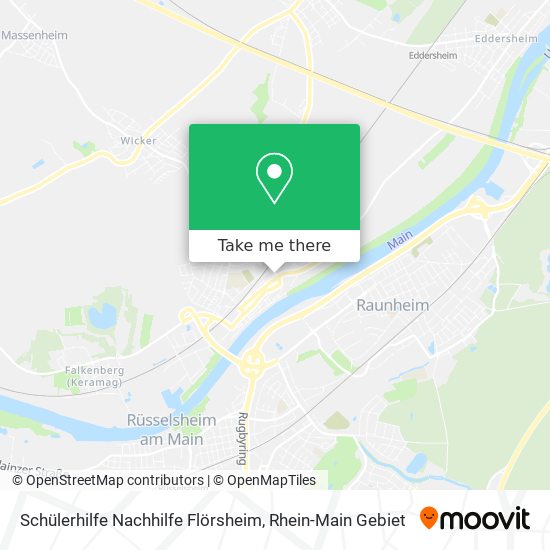 Schülerhilfe Nachhilfe Flörsheim map