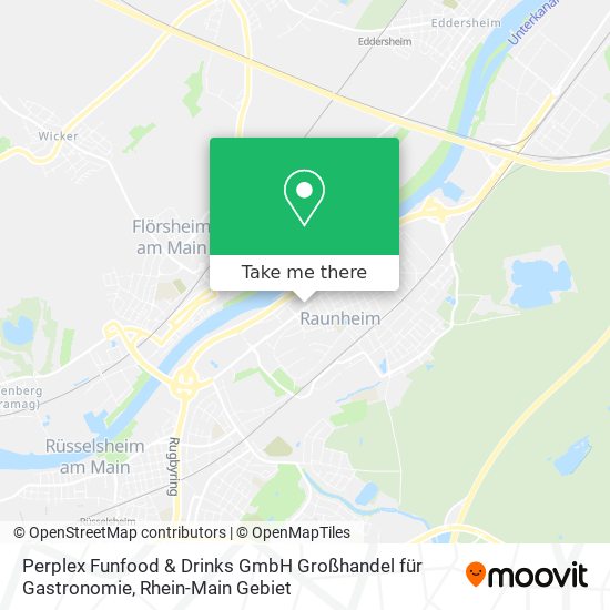 Perplex Funfood & Drinks GmbH Großhandel für Gastronomie map