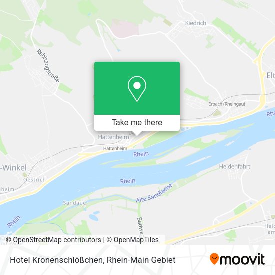 Карта Hotel Kronenschlößchen