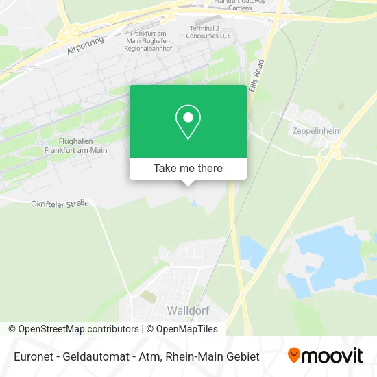 Карта Euronet - Geldautomat - Atm