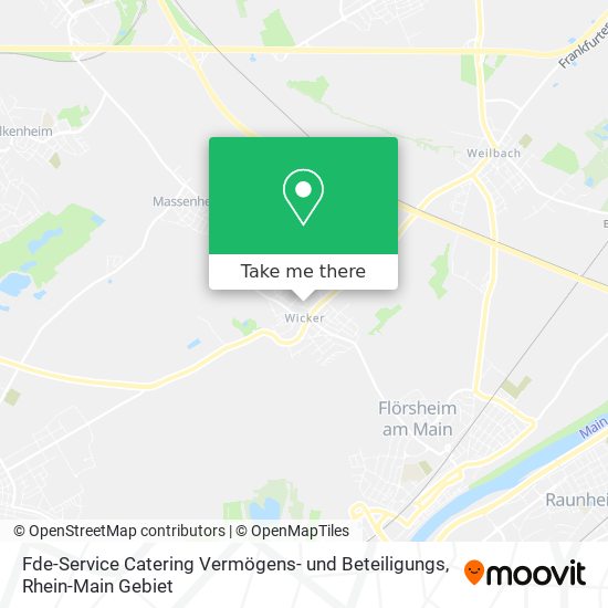 Fde-Service Catering Vermögens- und Beteiligungs map