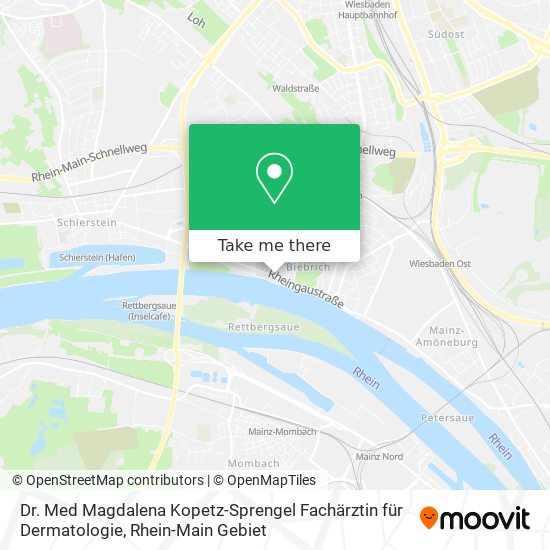 Dr. Med Magdalena Kopetz-Sprengel Fachärztin für Dermatologie map