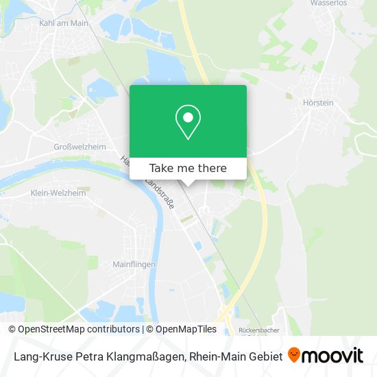 Lang-Kruse Petra Klangmaßagen map
