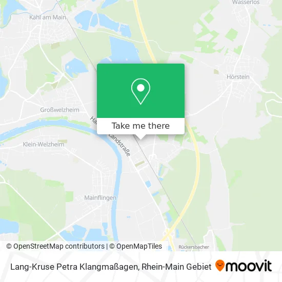 Карта Lang-Kruse Petra Klangmaßagen